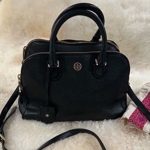 Tory Burch Robinson Triple Zip Satchel